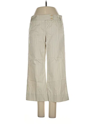 Pre-owned Bcbgmaxazria Cargo Pants In Ivory