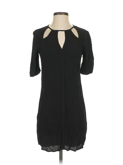 Pre-owned Bcbgmaxazria Casual Dress In Black