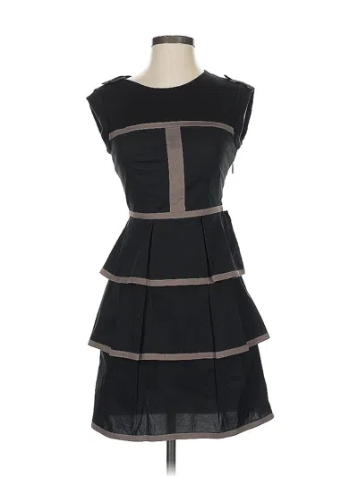 Pre-owned Bcbgmaxazria Casual Dress In Black