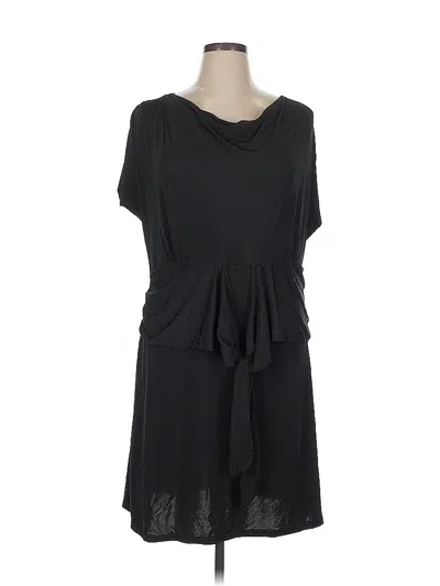 Pre-owned Bcbgmaxazria Casual Dress In Black