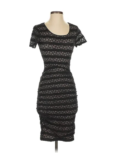 Pre-owned Bcbgmaxazria Casual Dress In Black