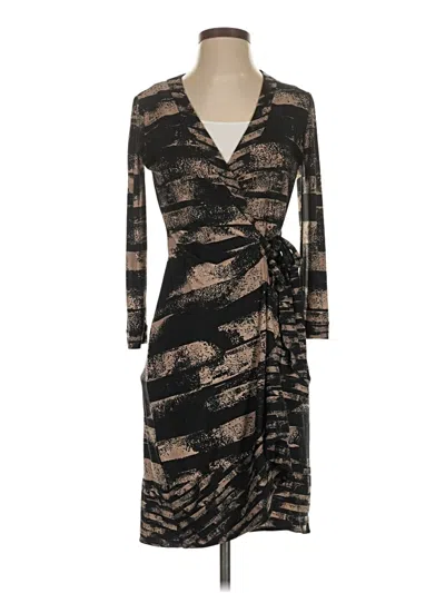 Pre-owned Bcbgmaxazria Casual Dress In Black
