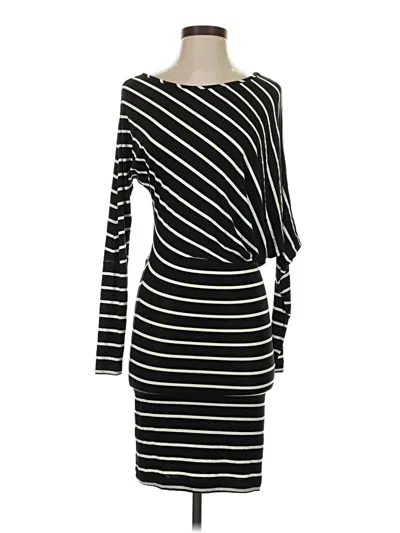 Pre-owned Bcbgmaxazria Casual Dress In Black