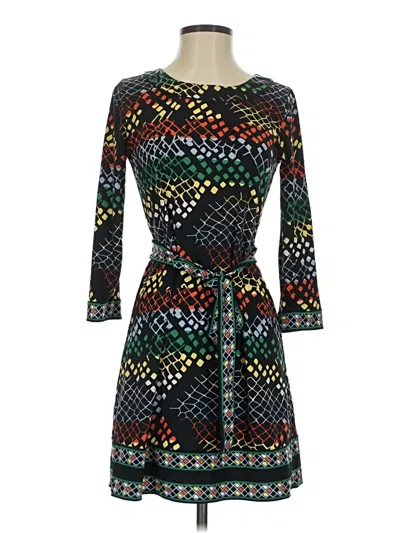 Pre-owned Bcbgmaxazria Casual Dress In Black