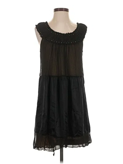 Pre-owned Bcbgmaxazria Casual Dress In Black