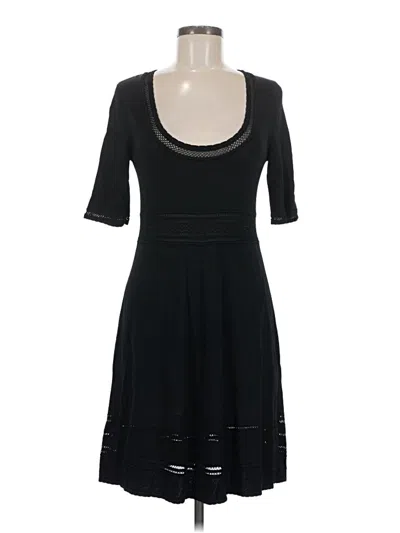 Pre-owned Bcbgmaxazria Casual Dress In Black