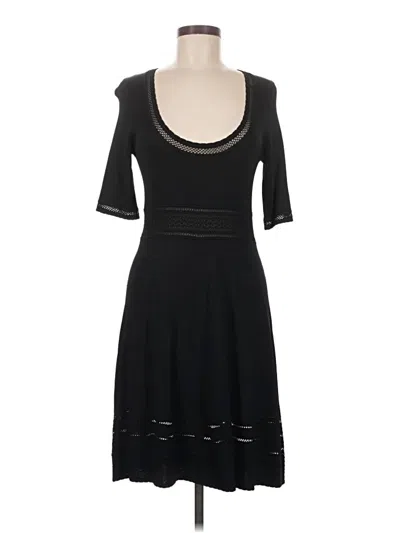 Pre-owned Bcbgmaxazria Casual Dress In Black
