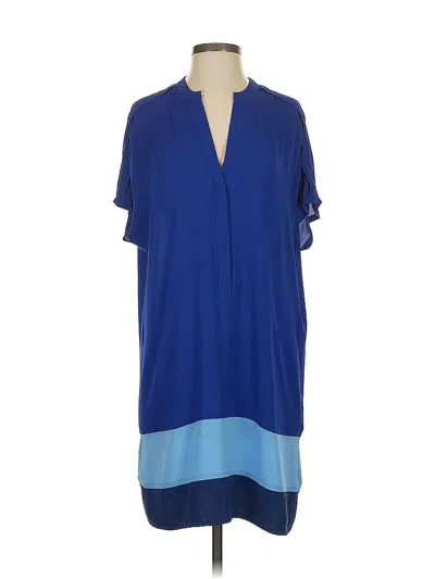 Pre-owned Bcbgmaxazria Casual Dress In Blue
