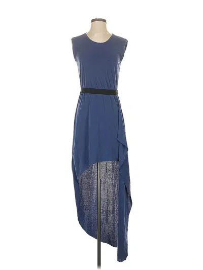 Pre-owned Bcbgmaxazria Casual Dress In Blue