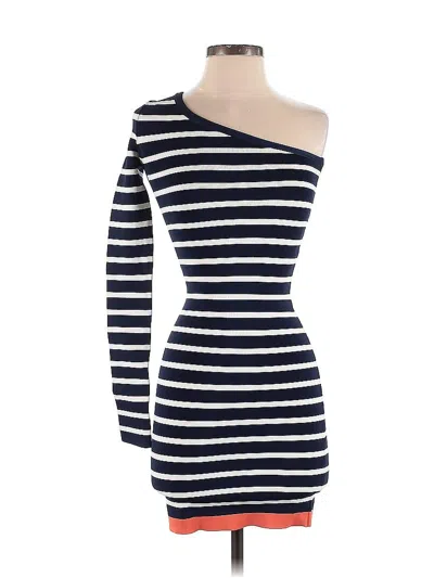 Pre-owned Bcbgmaxazria Casual Dress In Blue
