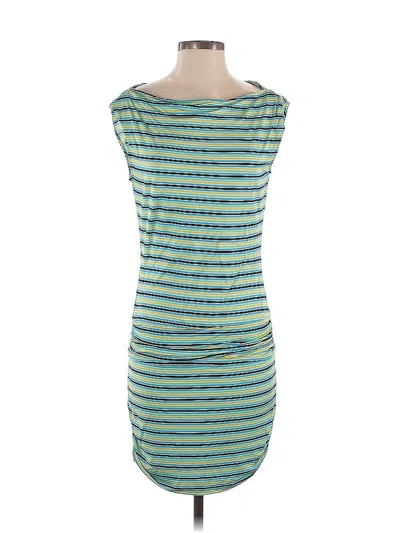 Pre-owned Bcbgmaxazria Casual Dress In Blue
