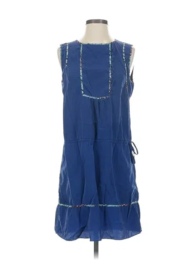 Pre-owned Bcbgmaxazria Casual Dress In Blue