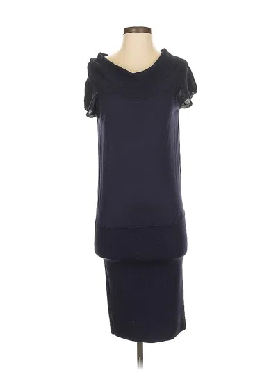 Pre-owned Bcbgmaxazria Casual Dress In Blue