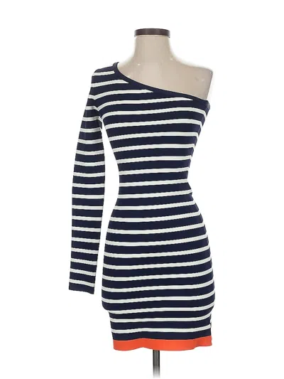 Pre-owned Bcbgmaxazria Casual Dress In Blue