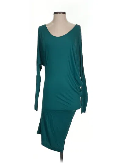 Pre-owned Bcbgmaxazria Casual Dress In Blue