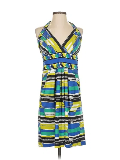 Pre-owned Bcbgmaxazria Casual Dress In Blue