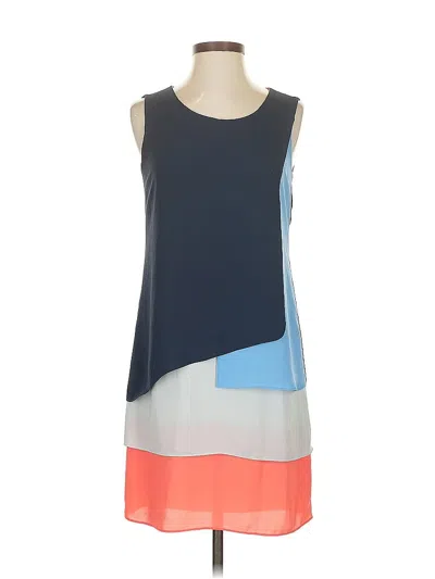 Pre-owned Bcbgmaxazria Casual Dress In Blue