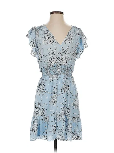 Pre-owned Bcbgmaxazria Casual Dress In Blue