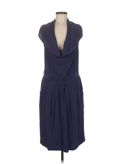 Pre-owned Bcbgmaxazria Casual Dress In Blue