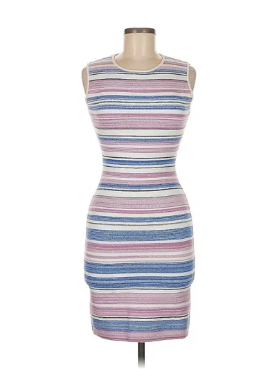 Pre-owned Bcbgmaxazria Casual Dress In Blue