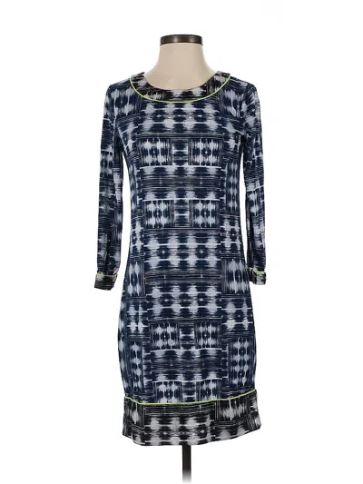 Pre-owned Bcbgmaxazria Casual Dress In Blue