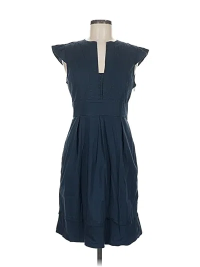 Pre-owned Bcbgmaxazria Casual Dress In Blue