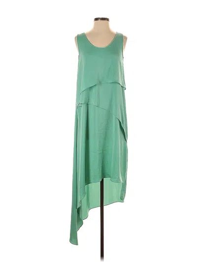 Pre-owned Bcbgmaxazria Casual Dress In Blue