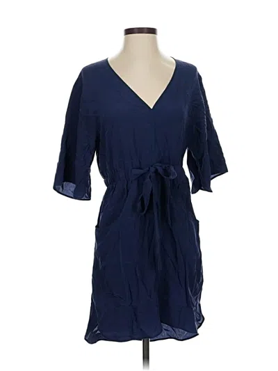 Pre-owned Bcbgmaxazria Casual Dress In Blue