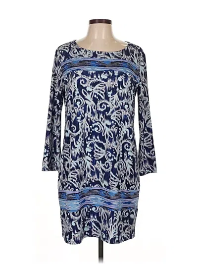 Pre-owned Bcbgmaxazria Casual Dress In Blue