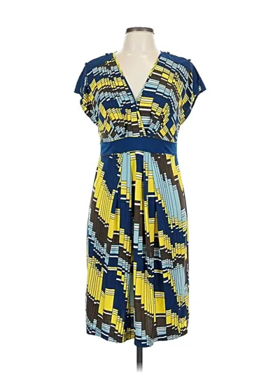 Pre-owned Bcbgmaxazria Casual Dress In Blue
