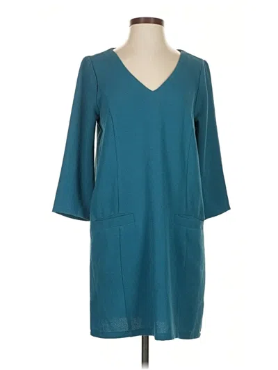 Pre-owned Bcbgmaxazria Casual Dress In Blue