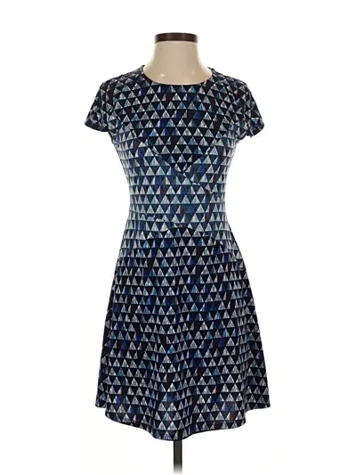 Pre-owned Bcbgmaxazria Casual Dress In Blue