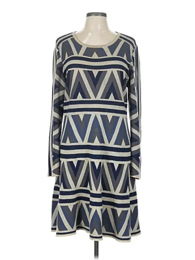 Pre-owned Bcbgmaxazria Casual Dress In Blue