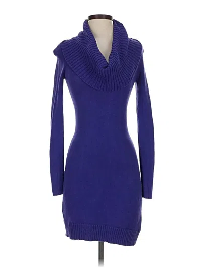Pre-owned Bcbgmaxazria Casual Dress In Blue