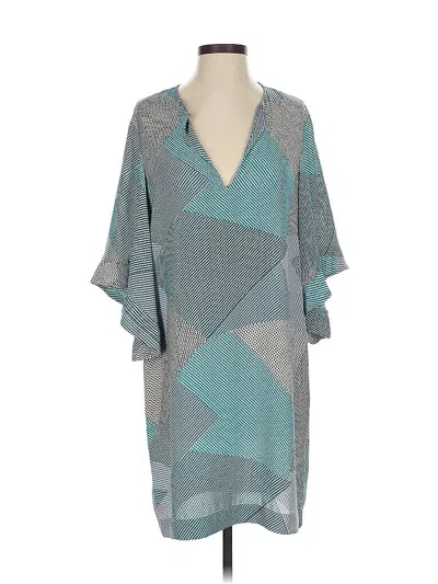 Pre-owned Bcbgmaxazria Casual Dress In Blue