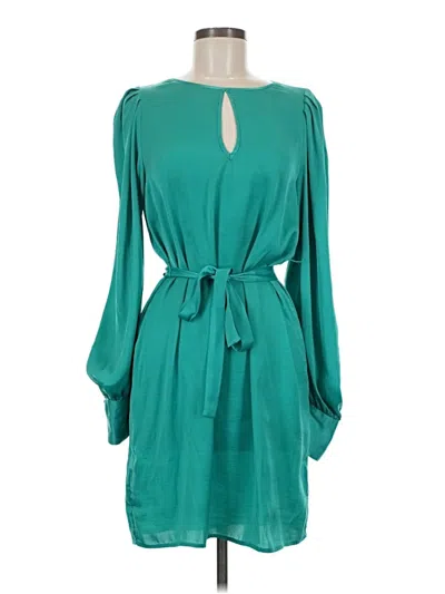 Pre-owned Bcbgmaxazria Casual Dress In Blue