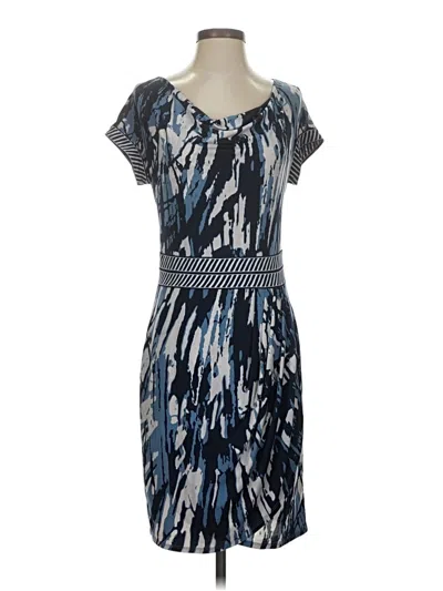 Pre-owned Bcbgmaxazria Casual Dress In Blue
