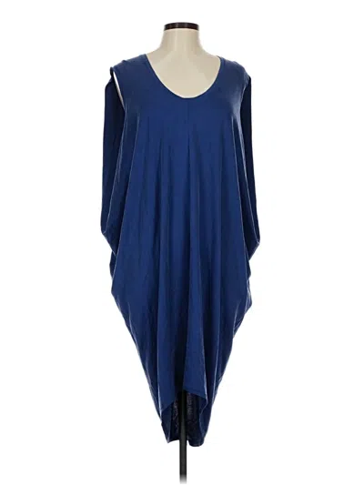 Pre-owned Bcbgmaxazria Casual Dress In Blue