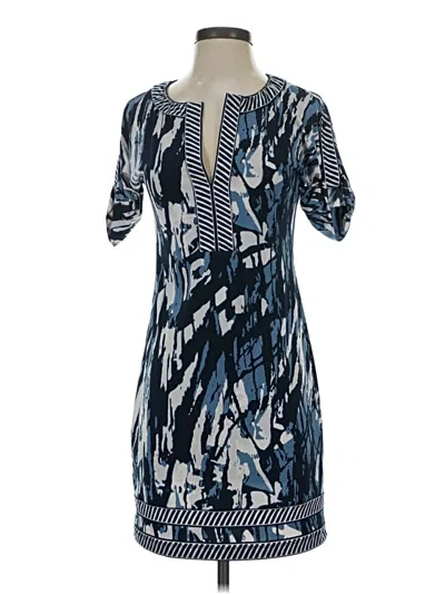 Pre-owned Bcbgmaxazria Casual Dress In Blue