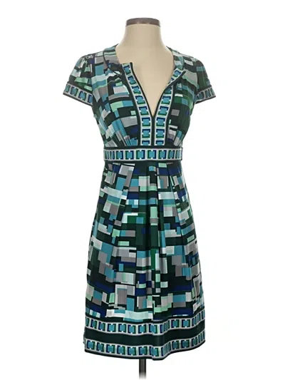 Pre-owned Bcbgmaxazria Casual Dress In Blue