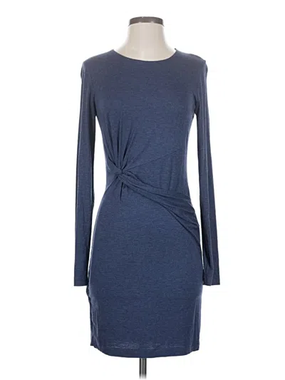 Pre-owned Bcbgmaxazria Casual Dress In Blue