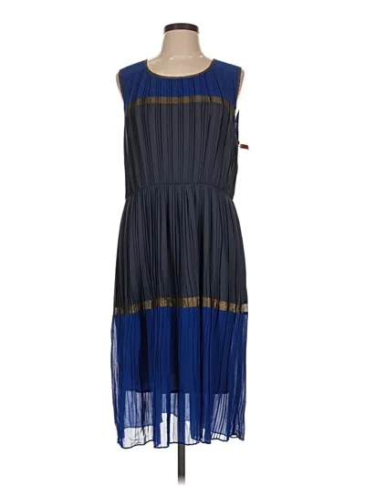 Pre-owned Bcbgmaxazria Casual Dress In Blue