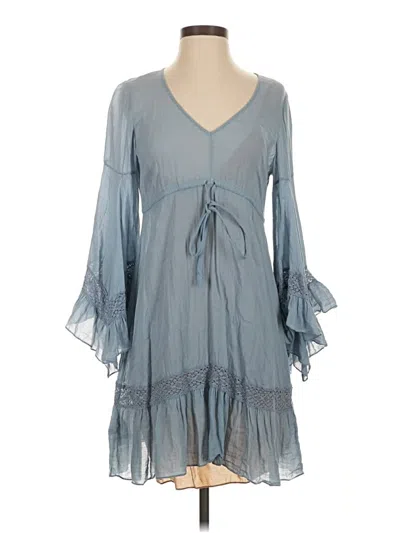 Pre-owned Bcbgmaxazria Casual Dress In Blue