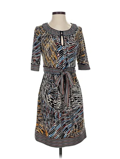 Pre-owned Bcbgmaxazria Casual Dress In Blue