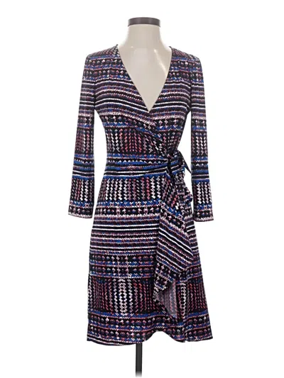 Pre-owned Bcbgmaxazria Casual Dress In Blue