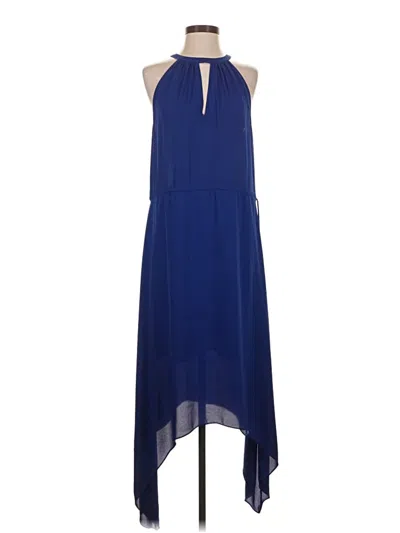 Pre-owned Bcbgmaxazria Casual Dress In Blue