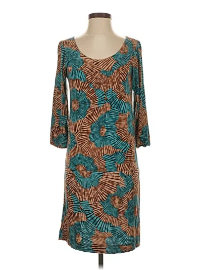 Pre-owned Bcbgmaxazria Casual Dress In Blue