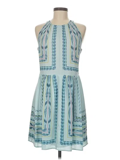 Pre-owned Bcbgmaxazria Casual Dress In Blue