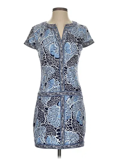Pre-owned Bcbgmaxazria Casual Dress In Blue