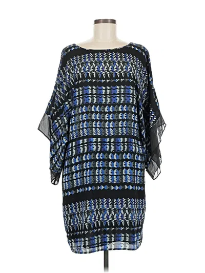 Pre-owned Bcbgmaxazria Casual Dress In Blue
